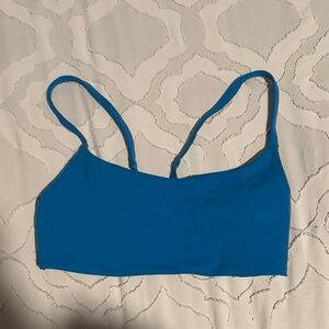 Hawaiian Blue Wunder Train Strappy Bra - Size 4